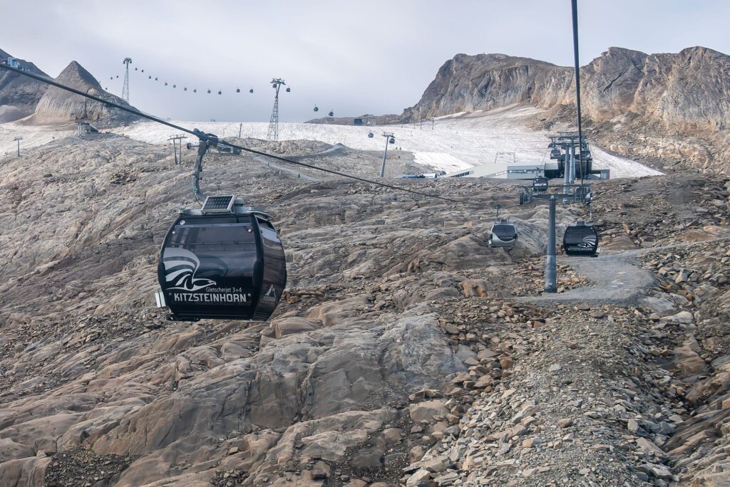 Gletscher - Seilbahn