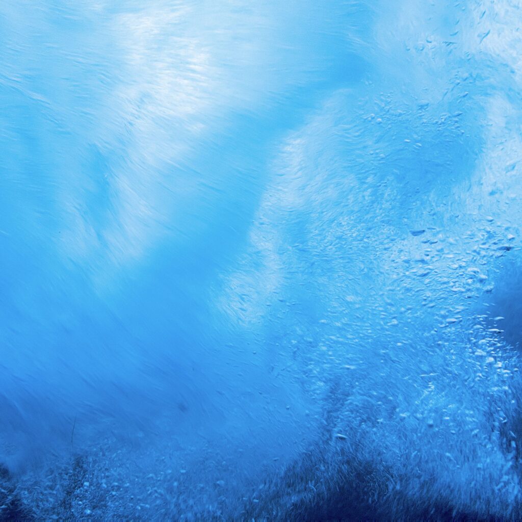Wasser, Blasen, Strudel